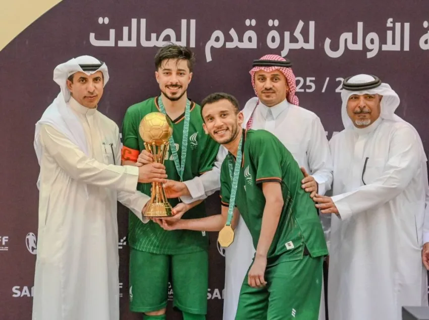 تتويج نادي النور بلقب دوري الدرجة الأولى لكرة قدم الصالات لعام 2024-2025