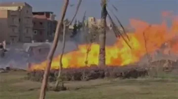 متهم جديد.. حبس مهندس بشركة مقاولات مسؤول عن أعمال الحفر في واقعة انفجار خط الغاز بأكتوبر