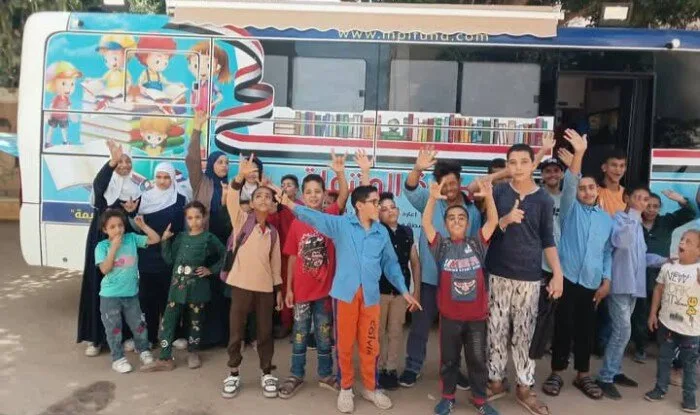 تحت فعالياتها في القرى.. المكتبة المتنقلة لمصر تقوم بزيارة مدرسة سوالم أبنوب للتربية الخاصة تحت فعالياتها في القرى.. المكتبة المتنقلة لمصر تقوم بزيارة مدرسة سوالم أبنوب للتربية الخاصة