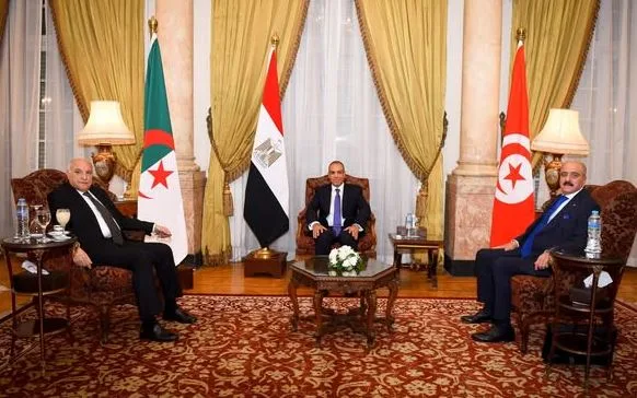 وزير الخارجية: القضية الليبية تشكل أولوية للأمن القومي لكل من مصر والجزائر وتونس وزير الخارجية: القضية الليبية تشكل أولوية للأمن القومي لكل من مصر والجزائر وتونس