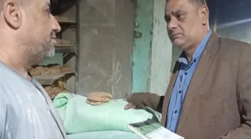 تحرير 13 مخالفة تموينية بقرية بهبشين في بني سويف
