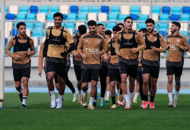 الزمالك يختتم تدريباته في الإسماعيلية استعداداً لمباراة بتروجت الزمالك يختتم تدريباته في الإسماعيلية استعداداً لمباراة بتروجت
