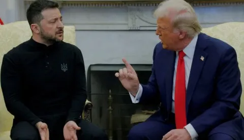 ترامب “يستعرض” وزيلينسكي يرغب في أن يكون في تركيا لمحادثات مع روسيا يوم الخميس.. والكرملين لم يحدد بعد من سيتحدث نيابة عنه. ترامب “يستعرض” وزيلينسكي يرغب في أن يكون في تركيا لمحادثات مع روسيا يوم الخميس.. والكرملين لم يحدد بعد من سيتحدث نيابة عنه.