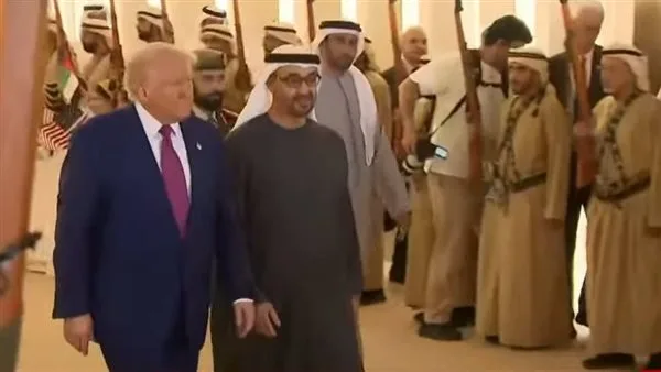 ترامب يصل إلى أبوظبي في نهاية زيارته للخليج