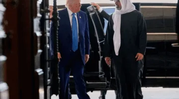 ترامب يصل إلى “المقر الرئاسي” لتناول وجبة الإفطار في أبوظبي