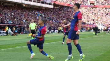 برشلونة يحتفل بالتتويج بلقب الدوري أمام فياريال.. وريال مدريد يلتقي إشبيلية