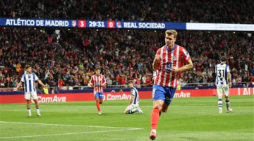ترتيب هدافي الدوري الإسباني بعد سوبر هاتريك سورلوث في مباراة أتلتيكو مدريد وريال سوسيداد