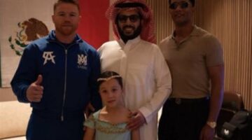 تركي آل شيخ يشوق الجمهور لعمل جديد بين محمد رمضان والملاكم كانيلو