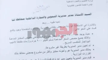 تشغيل مخابز دون ترخيص وتعيينات مشبوهة.. مخالفات جسيمة بمديرية تموين قنا