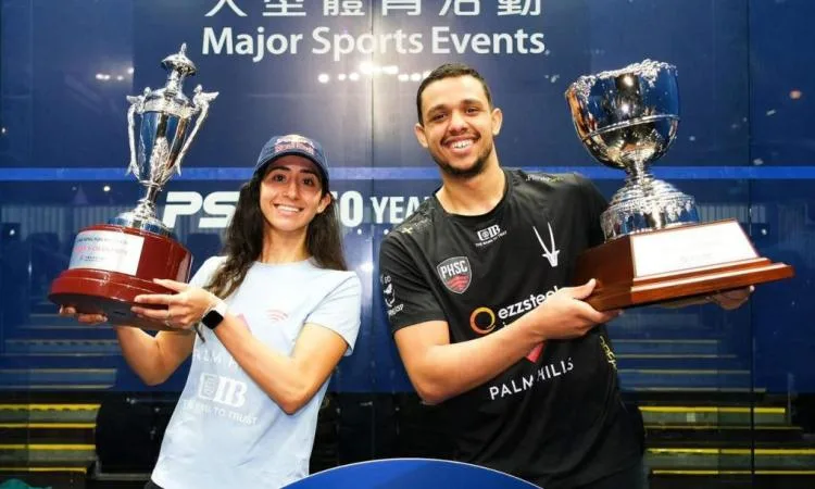 تصنيف الاسكواش: مصطفى عسل ونوران جوهر يحافظان على المركز الأول عالمياً تصنيف الاسكواش: مصطفى عسل ونوران جوهر يحافظان على المركز الأول عالمياً