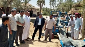 تطهير عين كليوباترا بواحة سيوة استعدادًا لموسم السياحة العلاجية