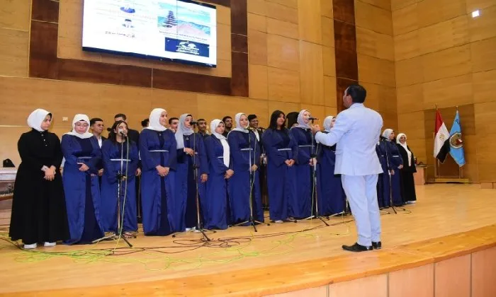تعاون أكاديمي وبحثي وعروض فنية في اليوم الثقافي المصري الإندونيسي بجامعة سوهاج تعاون أكاديمي وبحثي وعروض فنية في اليوم الثقافي المصري الإندونيسي بجامعة سوهاج