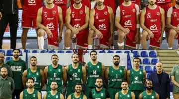 تعديل موعد مباراة الأهلي والاتحاد السكندري في نهائي كأس مصر لكرة السلة