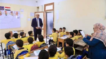 تفقد غير متوقع من وزير التعليم لمدارس الحوامدية في الجيزة