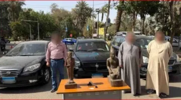 تماثيل مضروبة.. سقوط عصابة آثار مزيفة في القاهرة