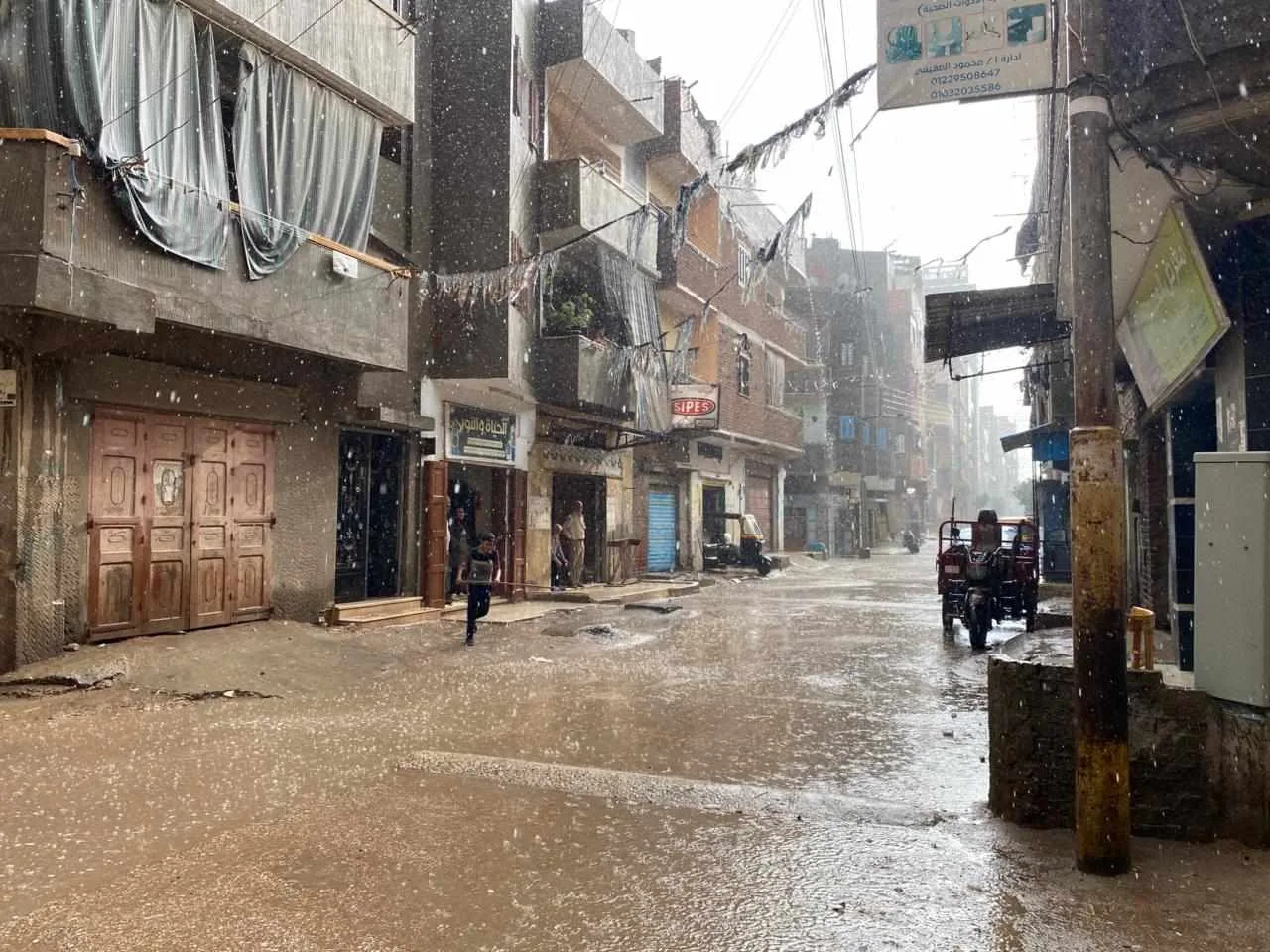 سقوط أمطار غزيرة في الغربية والمحافظة تُعلن حالة الطوارئ سقوط أمطار غزيرة في الغربية والمحافظة تُعلن حالة الطوارئ