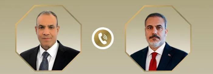 وزير الخارجية ونظيره التركي يناقشان آخر المستجدات في الشرق الأوسط وزير الخارجية ونظيره التركي يناقشان آخر المستجدات في الشرق الأوسط