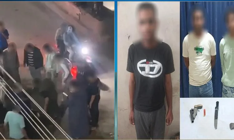 توضيح تفاصيل تعرض شخص للأذى نتيجة اعتداء آخرين على شقيقه باستخدام أسلحة حادة. توضيح تفاصيل تعرض شخص للأذى نتيجة اعتداء آخرين على شقيقه باستخدام أسلحة حادة.