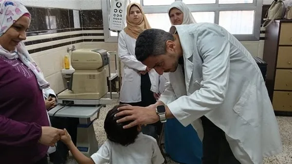 توقيع الكشف الطبي على 80 حالة بمدرسة المكفوفين ببنها توقيع الكشف الطبي على 80 حالة بمدرسة المكفوفين ببنها