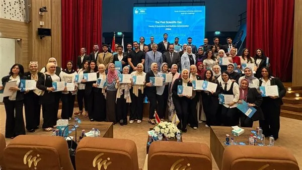 جامعة بنها الأهلية تستضيف اليوم العلمي الأول لكلية الاقتصاد وإدارة الأعمال جامعة بنها الأهلية تستضيف اليوم العلمي الأول لكلية الاقتصاد وإدارة الأعمال