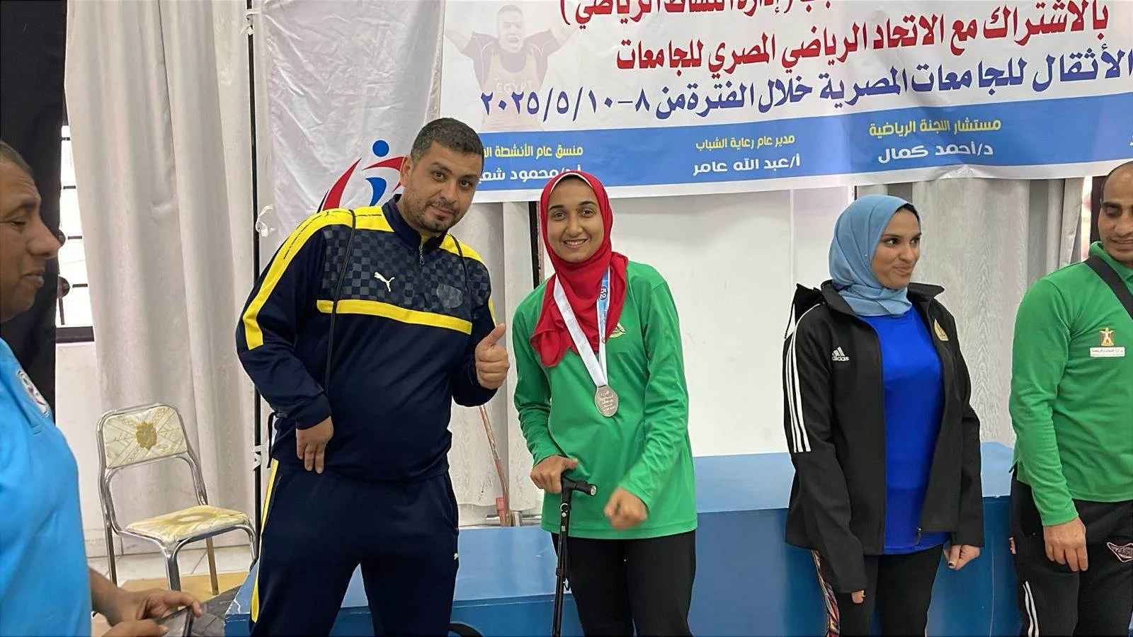 جامعة بنها تحصد 5 ميداليات في بطولة رفع الأثقال جامعة بنها تحصد 5 ميداليات في بطولة رفع الأثقال