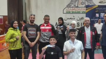 جامعة بني سويف تحصد 8 ميداليات في بطولة الشهيد الرفاعي "للكونغ فو"