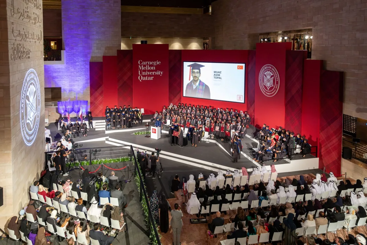 جامعة كارنيجي ميلون في قطر تحتفل بتخريج دفعة 2025 جامعة كارنيجي ميلون في قطر تحتفل بتخريج دفعة 2025