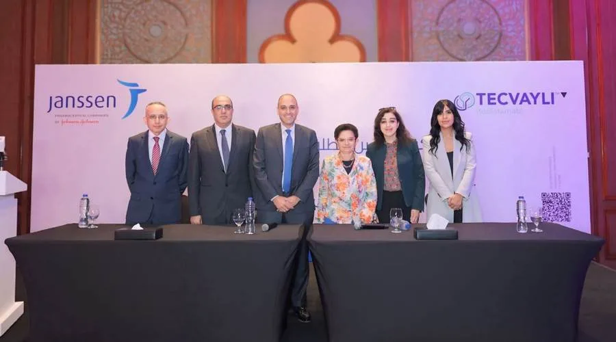 “جانسن” تطلق “تيكفايلي” في مصر، علاج للمايلوما المتعددة، أحد أنواع سرطان الدم. “جانسن” تطلق “تيكفايلي” في مصر، علاج للمايلوما المتعددة، أحد أنواع سرطان الدم.