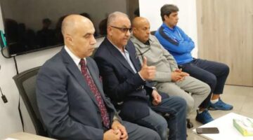 جلسة طارئة بين رئيس نادي البنك ولاعبيه قبل ساعات من لقاء بيراميدز