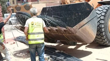 جهاز أكتوبر الجديدة يوجه ضربة جديدة لمخالفي قانون البناء الحديث (صور)