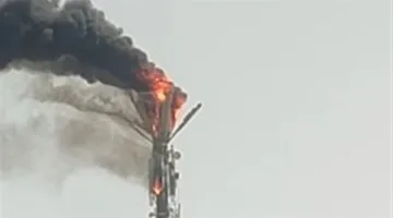 جهاز القاهرة الجديدة: السيطرة على حريق بأحد أبراج شركات المحمول بالتجمع الأول