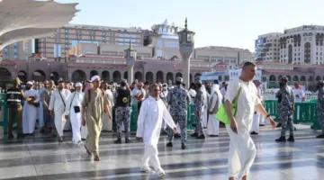 جهود تنظيمية وإرشادية لتسهيل دخول المصلين إلى “الروضة الشريفة” في المسجد النبوي