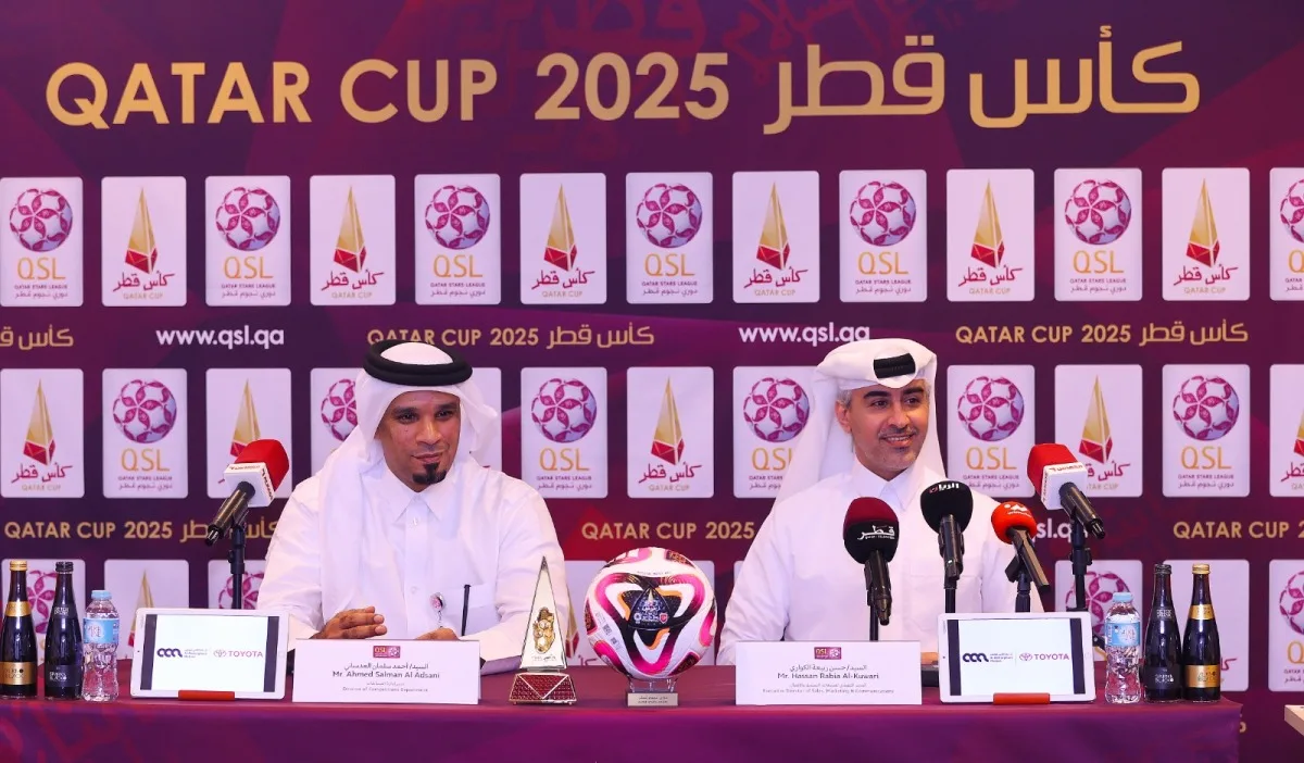 جوائز مالية وسحب على سيارة.. تعرف على آخر الاستعدادات لنهائي كأس قطر بين السد والدحيل جوائز مالية وسحب على سيارة.. تعرف على آخر الاستعدادات لنهائي كأس قطر بين السد والدحيل