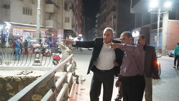 جولة مفاجئة لمحافظ الغربية لتفقد نفق قحافة جولة مفاجئة لمحافظ الغربية لتفقد نفق قحافة