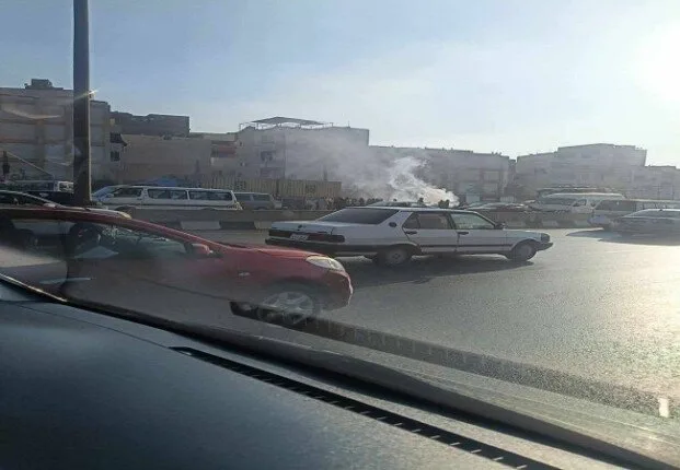 حادث مؤسف يضم 7 سيارات على الطريق الدائري في المنيب