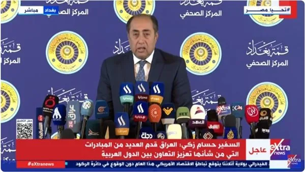 حسام زكي: الجامعة العربية اتخذت مواقف قوية تجاه قضايا لم تتمكن المنظمات الدولية من معالجتها. حسام زكي: الجامعة العربية اتخذت مواقف قوية تجاه قضايا لم تتمكن المنظمات الدولية من معالجتها.