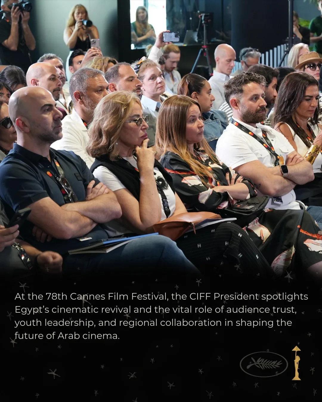 حسين فهمي في ندوة “مصر عاصمة السينما الشعبية في العالم العربي” خلال مهرجان كان: لقد بدأنا في الإشراق مجددًا