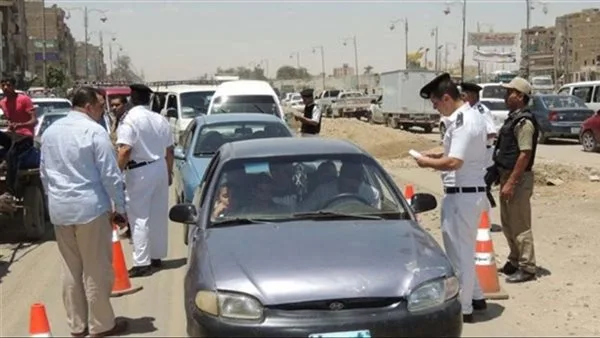 حملات مرور شاملة على الطرق الرئيسية اليوم الإثنين