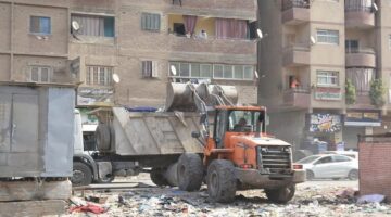 حملة مكبرة لرفع الإشغالات والتعديات ببهتيم وشارع الشعراوي بشبرا