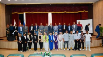 ختام الملتقى الأول للقانون الرياضي بجامعة أسوان