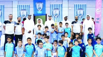 ختام مميز لمهرجان براعم الطائرة بنادي الوكرة