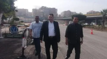 نائب محافظ القاهرة يزور موقع تطوير ميدان حدائق القبة