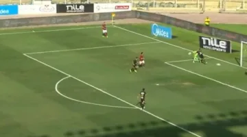 خطأ كارثي.. ناصر منسي يسجل الهدف الأول للزمالك في سيراميكا كليوباترا «فيديو»
