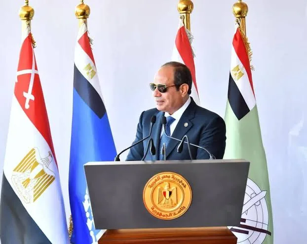 خطاب الرئيس السيسي في قمة العراق اليوم