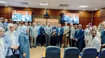 دور الموجات الصوتية في جراحة الكبد خلال ندوة علمية في المعهد القومي للكبد بالمنوفية