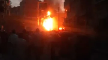 دون إصابات.. حريق يلتهم منزلين في دار السلام بسوهاج