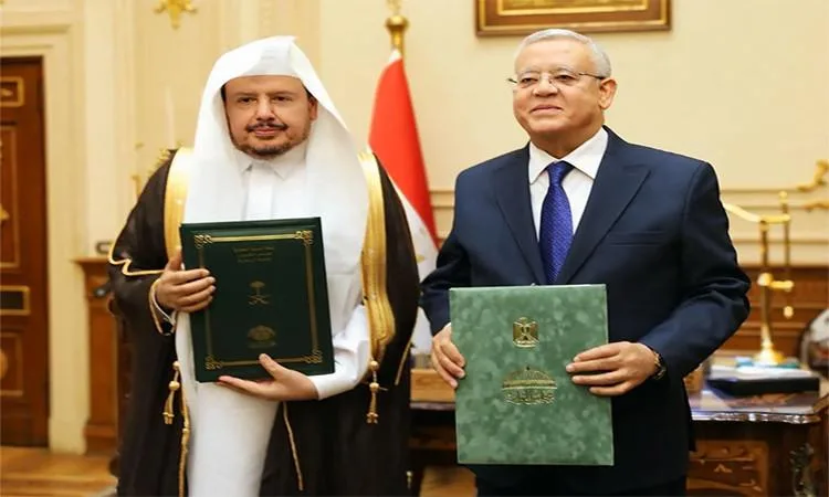 رئيس البرلمان يناقش مع نظيره السعودي سُبل تعزيز التعاون المشترك رئيس البرلمان يناقش مع نظيره السعودي سُبل تعزيز التعاون المشترك