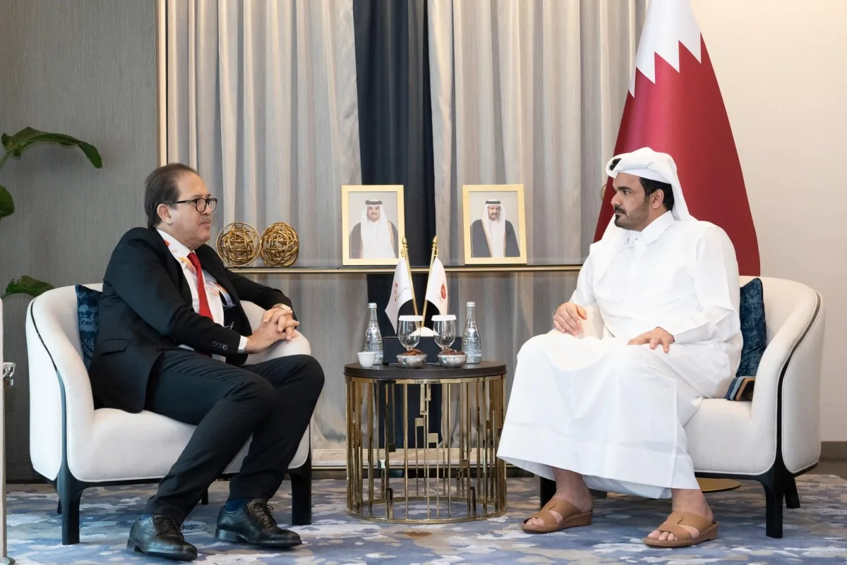 رئيس اللجنة الأولمبية القطرية يناقش التعاون الإقليمي مع رئيس “أنوكا” رئيس اللجنة الأولمبية القطرية يناقش التعاون الإقليمي مع رئيس “أنوكا”