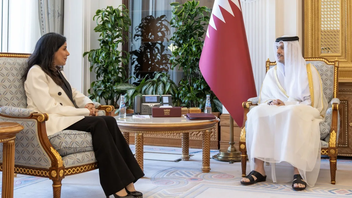 رئيس الوزراء ووزير الخارجية يستقبل وزيرة الأشغال العامة في الكويت رئيس الوزراء ووزير الخارجية يستقبل وزيرة الأشغال العامة في الكويت
