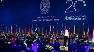 رئيس الوزراء يبارك لخريجي جامعة جورجتاون: نموذج للتعليم العابر للثقافات